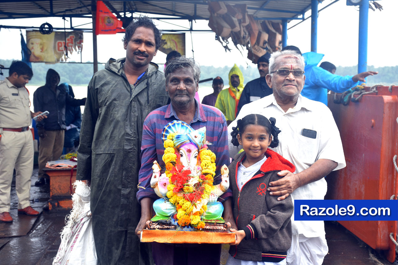 Razole Taluka Ganesh Nimajjanam